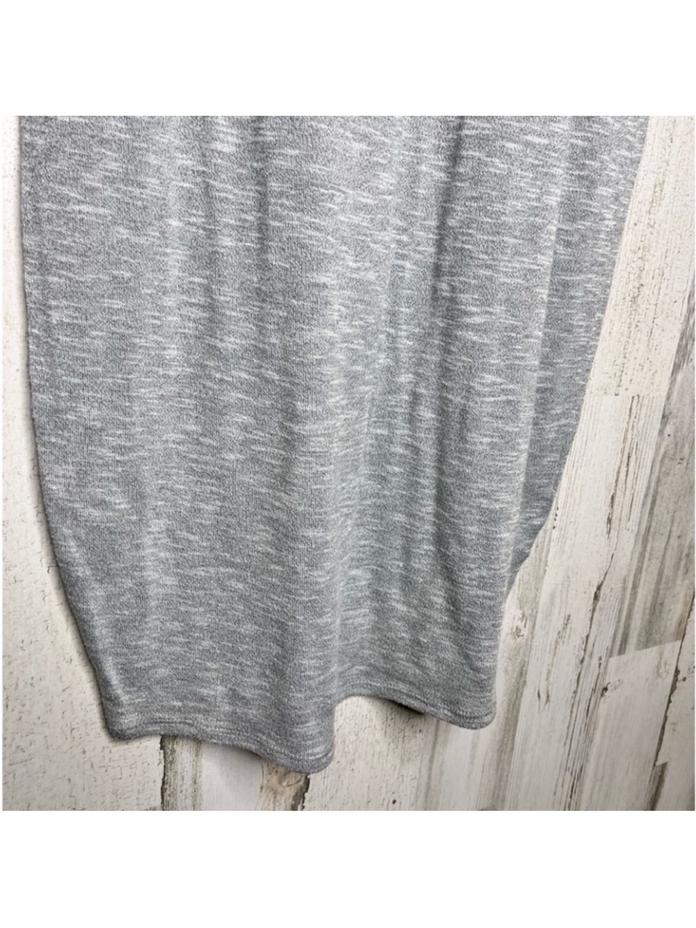 Juicy Couture Criss Cross Neck T Shirt Dress Short Sleeve Gray Small - Picture 6 of 14